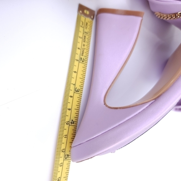 New Lavender Formal Mule Heels Size 7 - Picture 4 of 12
